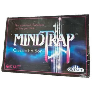Mindtrap Classic Edition Game of Puzzles, Outset Media Mysteries Brand New